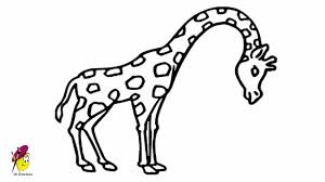 More images for how to draw a giraffe easy » Easy Giraffe Drawing Simple