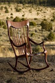 Custom Made Bubinga Shangrila Ii Rocking Chair Rocking Chair Handmade Chair Custom Dining Chairs