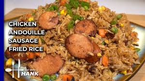 See more ideas about recipes, sausage recipes, andouille sausage. Chicken Andouille Sausage Fried Rice Recipe Youtube