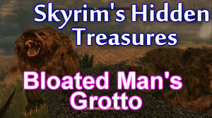 Skyrim S Hidden Treasures Bloated Man S Grotto Youtube Head out of bloated man's grotto and you should automatically begin a second conversation with the aspect of hircine (screen above). skyrim s hidden treasures bloated man s grotto
