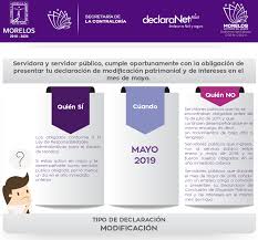 ¡en 2020, yo declaro, tú declaras, declaramos todos! Declaracion Patrimonial Y De Intereses Contraloria Morelos