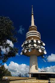 Black Mountain Tower Telstra Tower Black Mountain Canberra Canberra Australia Australian Continent Australian Capital Territory