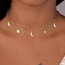 Moon and star protection celestial necklace. Buy 1pcs Simple Double Layer Moon Star Pendants Necklace Bead Clavicle Chain Women Jewelry At Affordable Prices Price 1 Usd Free Shipping Real Reviews With Photos Joom