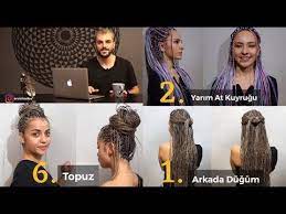 Afrika Orgusu Toplama Sekilleri Nasil Toplanir Nasil Sekillendirilir Ersin Kose Youtube Kiz Sac Modelleri Cornrows Afro