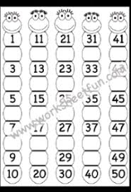 Write missing numbers between 1 to 50 worksheets is the large collection of algorithmically generated write missing numbers between 1 to 50 practice problems to learn, practice and improve your basic math problem solving skills. Missing Numbers 1 50 Eight Worksheets Free Printable Worksheets Worksheetfun