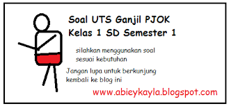 Penilaian tengah semester pts 1 tahun pelajaran 2021/2022 sebentar lagi akan dilaksanakan. Soal Uts Pjok Kelas 1 Sd Semester 1 Ganjil Baru Blognya Abiey Kayla