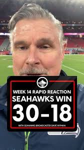 #Seahawks broadcaster Dave Wyman shares his rapid reaction from State Farm  Stadium following the 30-18 Hawks win over #AZCardinals in Week 14. ,  #gohawks #12s #nfcwest #nfl #seattlesports