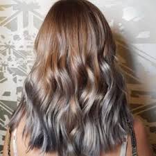 Hair highlights and lowlights hair color highlights brown hair with silver highlights natural highlights highlights for greying hair ombré fringe hairstyles modern hairstyles hairstyles with bangs party hairstyles japanese hairstyles asian hairstyles trendy haircuts layered hairstyles. Best Grey Highlights 2020 Photo Ideas Step By Step