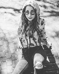felicablin kiel bodymodification dreads bodymods legs tattoo sunglasses summer blackandwhite dreadlocks alternativemodel piercing tattooedgirls