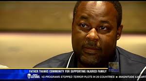 Father thanks community for supporting injured family