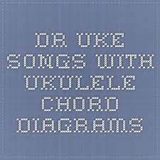 Dr Uke Songs With Ukulele Chord Diagrams Ukulele Chords Uke Songs Uke