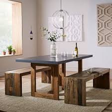 Modern rustic dining table farmhouse dining room table reclaimed wood dining table dining table with bench diy table dining tables modern this dining set is made from sustainable solid wood boards and heavy duty box section steel. Emmerson Reclaimed Wood Expandable Dining Table Stone Gray Expandable Dining Table Modern Dining Table Contemporary Dining Table