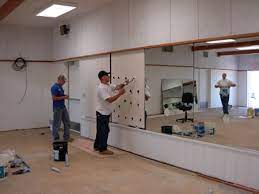 They frequently have large mirrors for sale. A Mirror Wall For Your Home Gym Dick S Rancho Glass