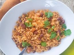 Top them with beans, meat and vegetables for a delicious snack or meal. Puerto Rican Rice And Beans Mexican Appetizers And More
