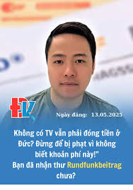 Không có TV vẫn phải đóng tiền ở Đức? Đừng để bị phạt vì không biết khoản  phí này!” Bạn đã nhận thư Rundfunkbeitrag chưa? Comment chia sẻ nhé