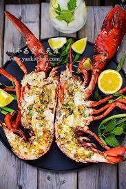 Grilled Split Lobster Yankitchen Grilled Lobster Recipes Cooking Seafood Seafood Recipes