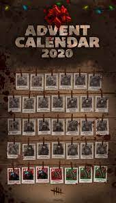 If yes, here is a full list of here is the full list of dbd codes at the moment. Advent Calendar 2020 Dead By Daylight