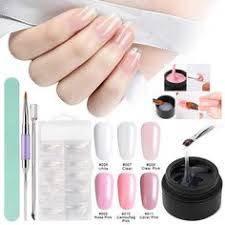 For years women who manicured had to become dexterous in the most inventive ways. 10 Best Gel Nail Extension Kits For Professional And Home Use Ideas Gel Nail Extensions Nail Extensions Gel