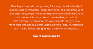 Tafsir surah baqarah ayat 61 (tak mahu manna dan salwa). Surat Al Baqarah Ayat 273 Tafsirq Com