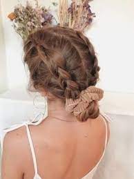 Cute Aesthetic Hairstyle Picture In 2021 Hair Styles Diy Hairstyles Braided Hairstyles For Wedding