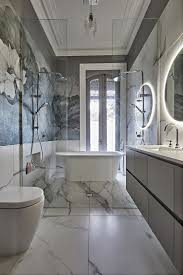 White gray marble bathroom wall tiles herringbone carrara. 40 Grey Bathroom Ideas Grey And White Bathrooms Grey Bathroom Tiles