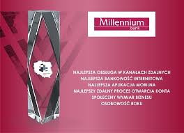 Po trzech kwartałach 2018 roku bank millennium wypracował 548 mln zł zysku netto, co jest wynikiem o 9,3. Bank Millennium Wielokrotnym Zwyciezca Instytucji Roku 2020 Bank Millennium