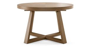 An oval dining table is a great compromise between square and round options, and it's an the matteo extendable dining table features a weathered, distressed finish that delivers a subtle concrete in the dining room? Buy Parc Extendable Dining Table 120 160cm Online In Australia Brosa