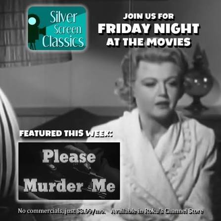 Join us on #roku for this week's feature, "Please Murder Me! (1956)"  starring Angela Lansbury and Raymond Burr., Movie Trivia: The film was made  the same year that Raymond Burr auditioned for the role ...