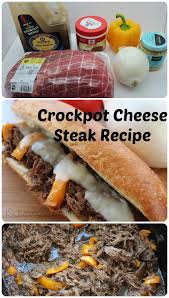 Crockpot Cheese Steak Recipe Recipe Recipes Crockpot Recipes Crockpot Dishes