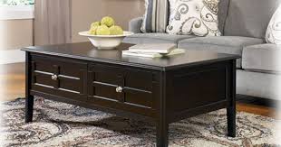 Ashley Furniture Henning Black Coffee Table Set