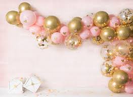 We created a pink and gold minnie mouse celebration for little aliana's first birthday party. Pink Gold Minnie Mouse Birthday Photography Backdrop Disney Balloons Cake Smash Balloon Garland Balloon Arch Birthday Party Birt