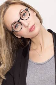 Homer Round Black Full Rim Eyeglasses