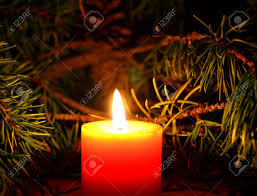 Christmas Desktop Wallpaper With Candles With New Yera S Tree Stock Photo Picture And Royalty Free Image Image 65518465