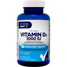 Vitamin d3 imported quality products are available now for online shopping in karachi, lahore, islamabad and other cities of pakistan. Exchange Select Chewable Vitamin D3 Chocolate Flavored 1000 Iu 100 Pk Vitamins Supplements Beauty Health Shop The Exchange