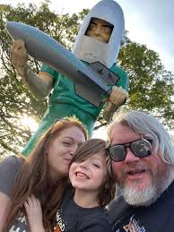 Glad Gemini Giant is back home in a better location! Haven't visited again  yet, but we love our guy! Love that they put his name