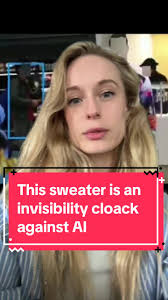 Did you know there is a way to hide from AI? Check out this invisible  cloack #ai #tech #futuretech #futurist