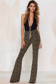 Disco Dimensions High Waisted Flare Pants High Waisted Flares Shopping Outfit Latest Fashion Clothes