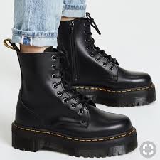 So i've been looking around for some good boots to buy and i read the wiki page. Dr Martens Shoes Dr Martens Black Glossy Jadon Platform Boots Poshmark