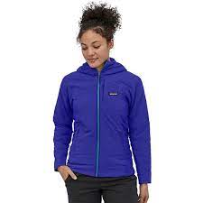 Warm, stretchy and breathable fullrange® insulation dumps excess heat when you're working hard and keeps you warm when you're not. Patagonia Damen Nano Air Hoodie Jacke Grosse S Blau Sport 1a