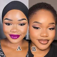 Two simple makeup looks to pick a favourite A,B