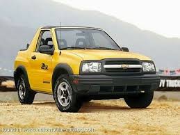 Yellow Convertible Tracker Zr2 Chevy Trucks Ford Ranger Grand Vitara