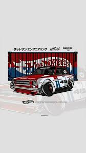 pin by fyeroze korokus on tee design nissan car art jdm cars