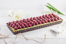 Tarte Framboise Pistache Pour Un Dessert Gourmand Et Leger Cuisine Moi Un Mouton Recette Creme Patissiere Pistache Tarte Framboise Recette Entremet