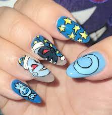 moon nail art! my other hand 😌🌙 : r/fivenightsatfreddys