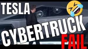 Tesla ceo elon musk botched a test of the company's first electric pickup truck thursday night after he asked his chief designer to throw a metal ball through the bulletproof. Elon Musk S Tesla Cybertruck Bulletproof Glass Fails Glass Test Youtube