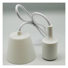 Lamp Holder With Cable And Silicone Fleuron 12 Colours Decorative Light Bulbs Lamp Holder Light Accessories