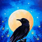Paint Nite: Moonlight Raven event image