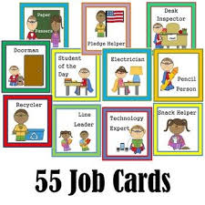 Super Hero Class Helper Job Cards For Chart Or Bulletin Board Job Cards Helper Jobs Cards