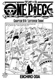 One Piece Chapter 914 Review Leftover Town One Piece Chapter One Piece Manga One Piece Anime