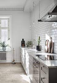 Light And Cozy Home Coco Lapine Design Small Apartment Kitchen Decor Kitchen Decor Apartment Small Apartment Kitchen